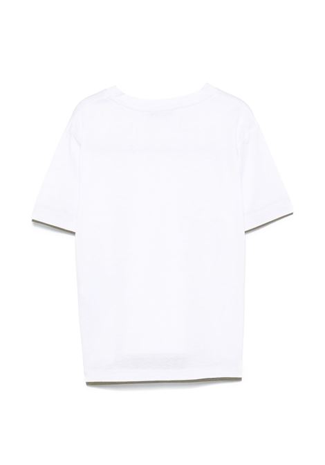 T-shirt Paolo Pecora Kids PAOLO PECORA KIDS | T-SHIRT E POLO | PP3912BIANCO/VERDE